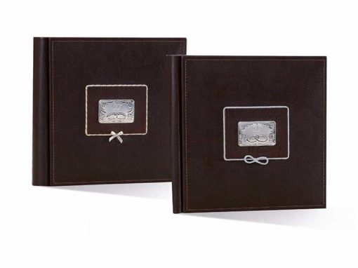 album fotografie anniversario con fedi